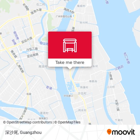 深沙尾 map
