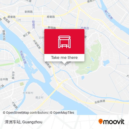 潭洲车站 map