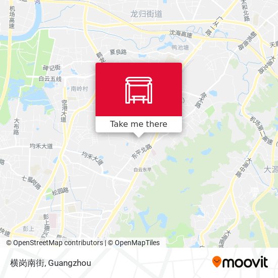横岗南街 map
