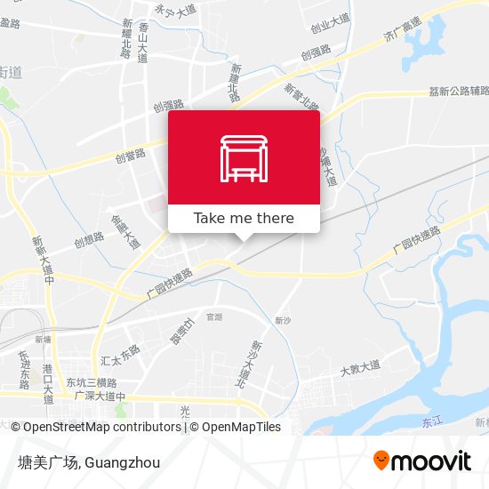 塘美广场 map