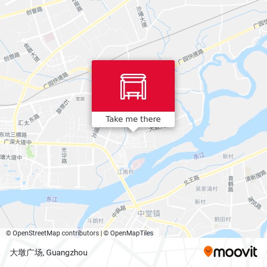 大墩广场 map