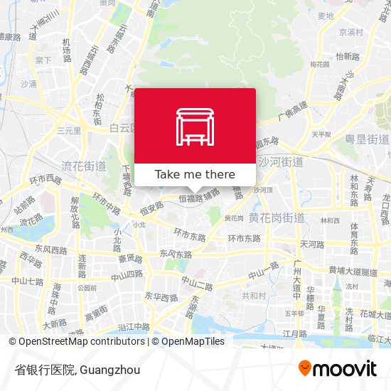 省银行医院 map
