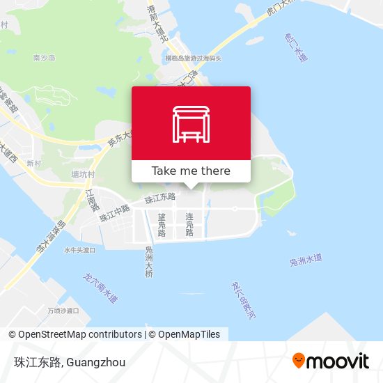 珠江东路 map