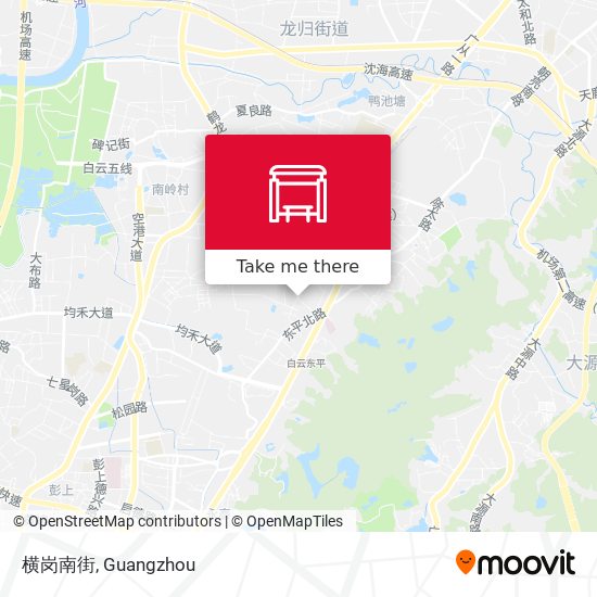 横岗南街 map