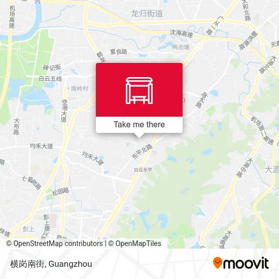 横岗南街 map