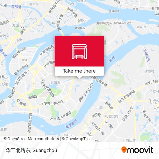 华工北路东 map