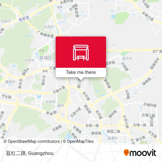 荔红二路 map