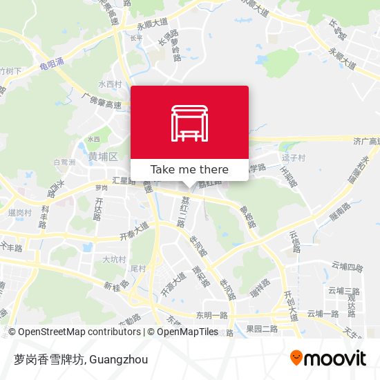 萝岗香雪牌坊 map