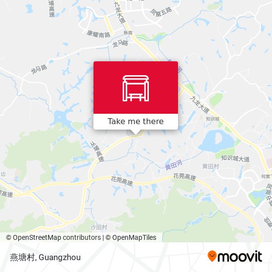 燕塘村 map