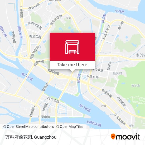 万科府前花园 map