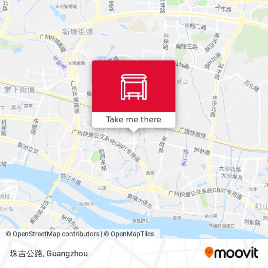 珠吉公路 map