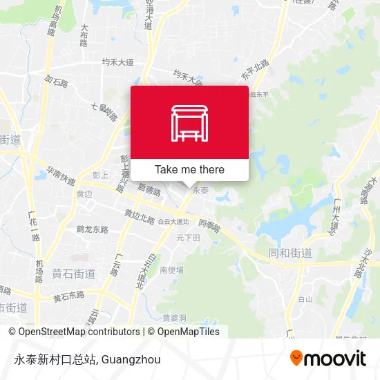 永泰新村口总站 map
