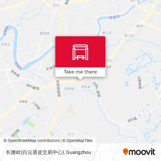 长腰岭(白云裘皮交易中心) map