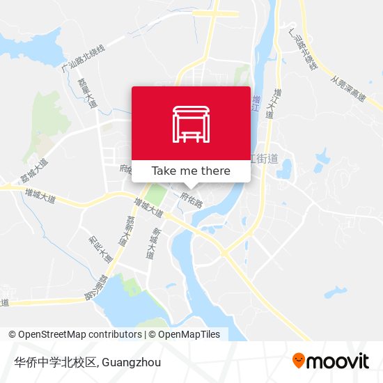 华侨中学北校区 map