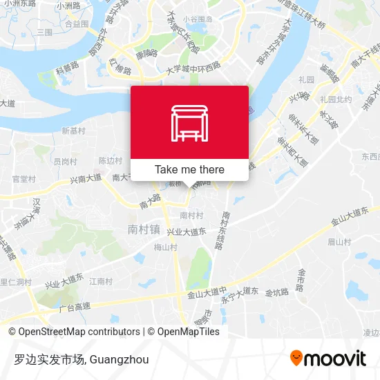 罗边实发市场 map