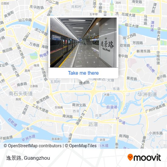 逸景路 map