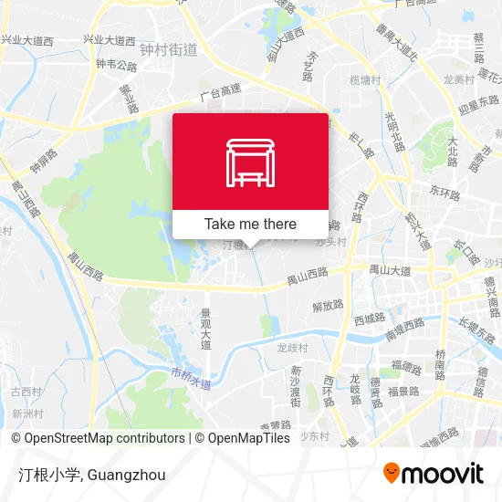 汀根小学 map