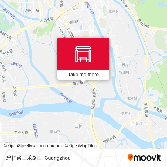 碧桂路三乐路口 map