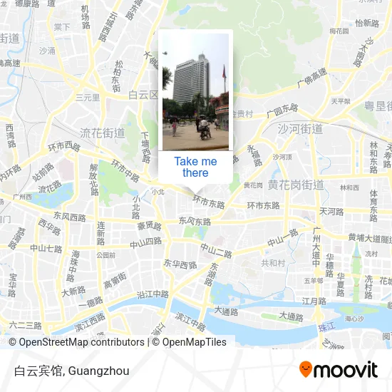 白云宾馆 map