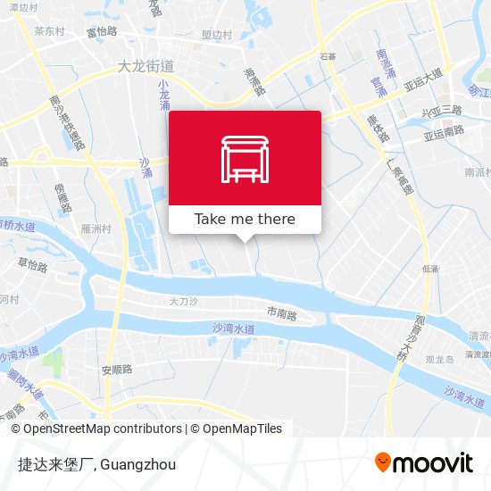 捷达来堡厂 map