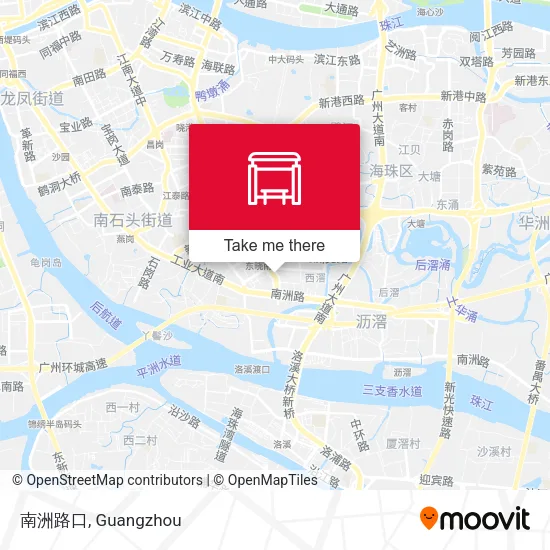 南洲路口 map