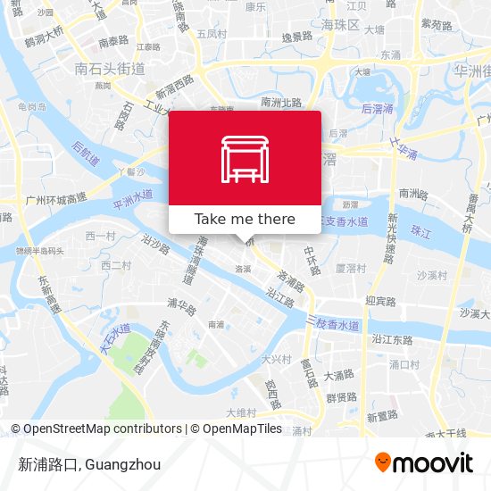 新浦路口 map