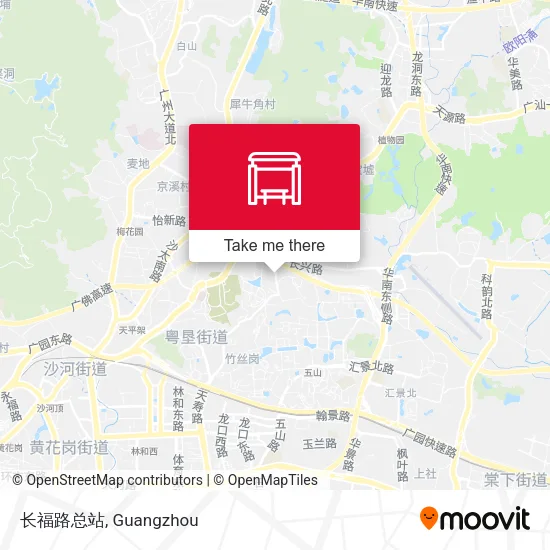 长福路总站 map