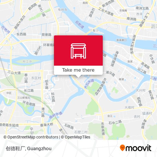 创德鞋厂 map