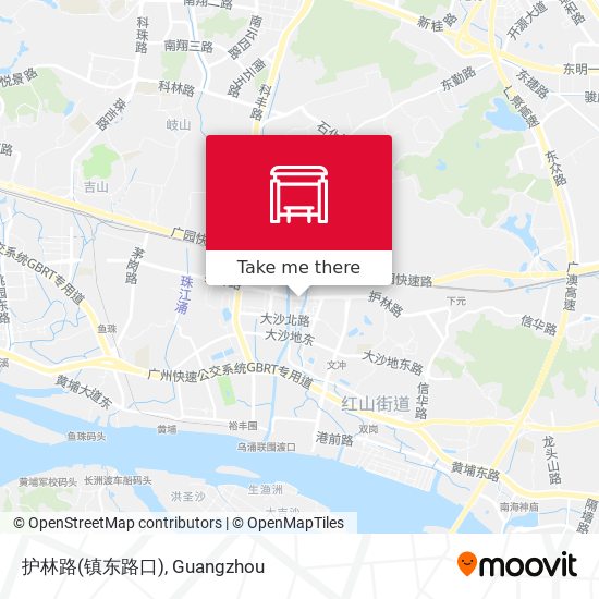 护林路(镇东路口) map