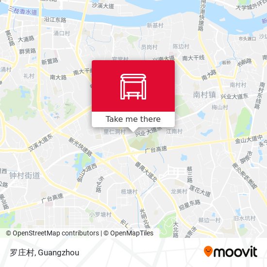 罗庄村 map