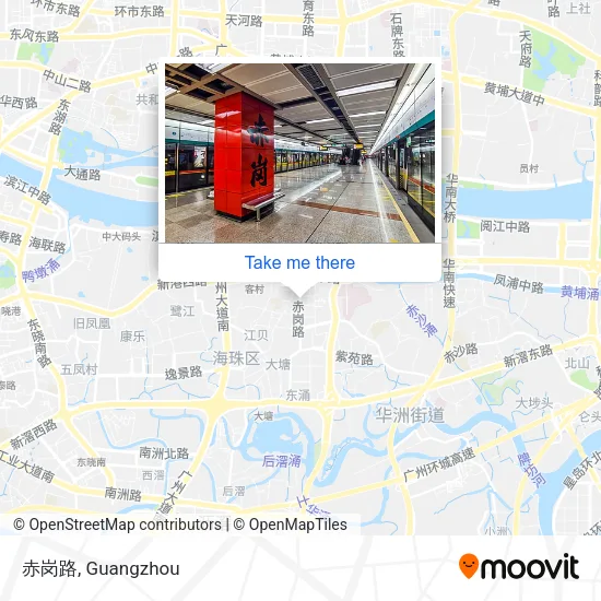 赤岗路 map