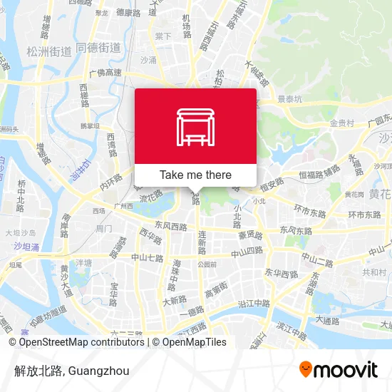 解放北路 map