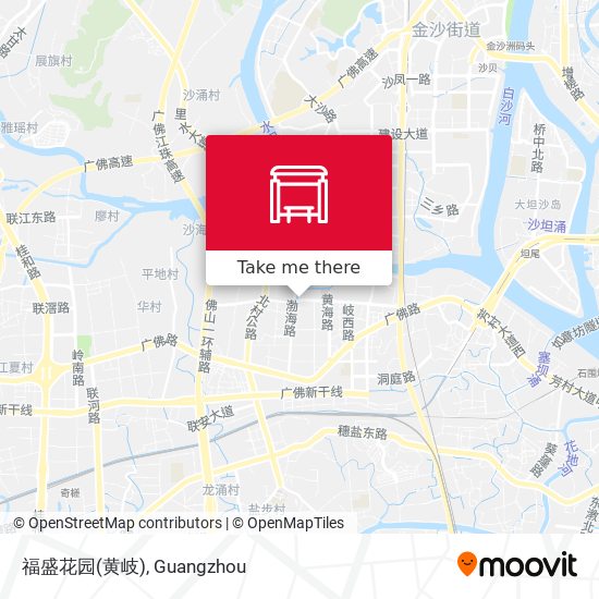 福盛花园(黄岐) map