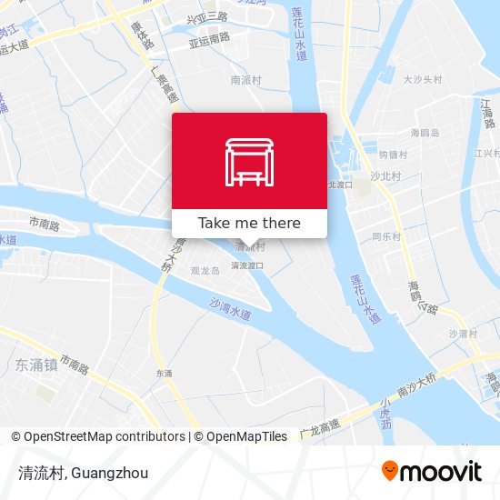 清流村 map
