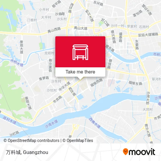 万科城 map