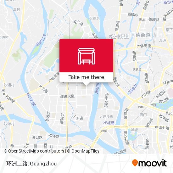 环洲二路 map