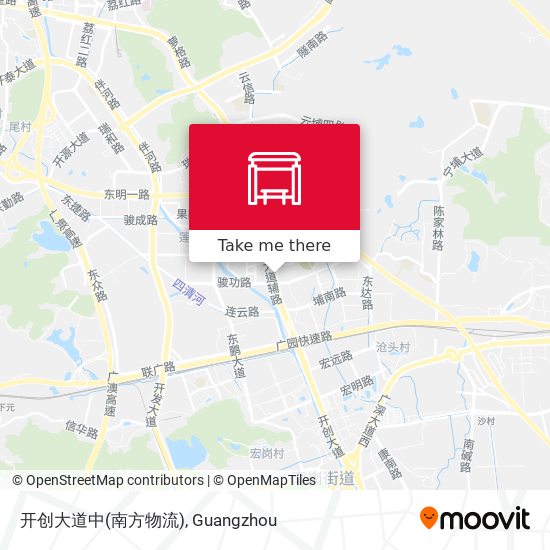 开创大道中(南方物流) map