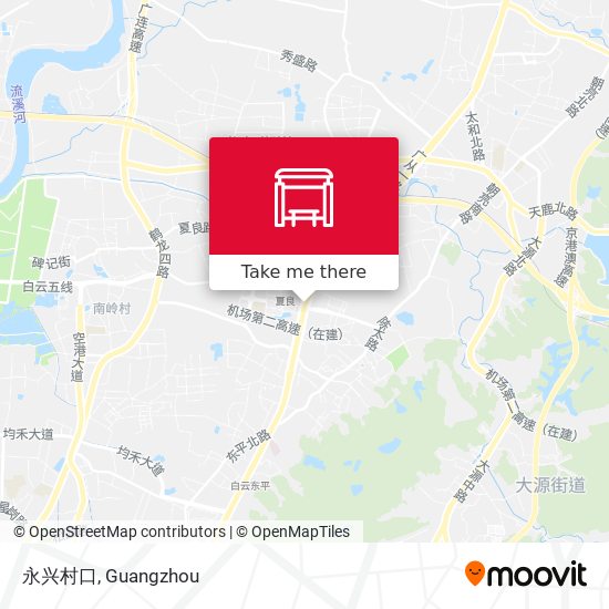 永兴村口 map