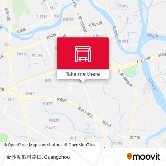 金沙度假村路口 map
