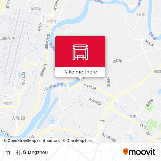 竹一村 map