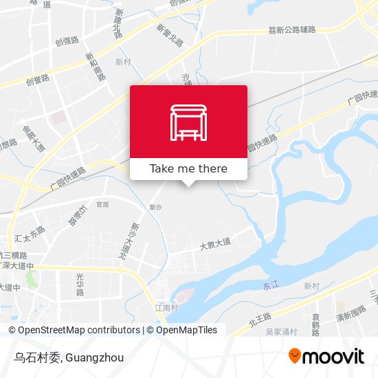 乌石村委 map