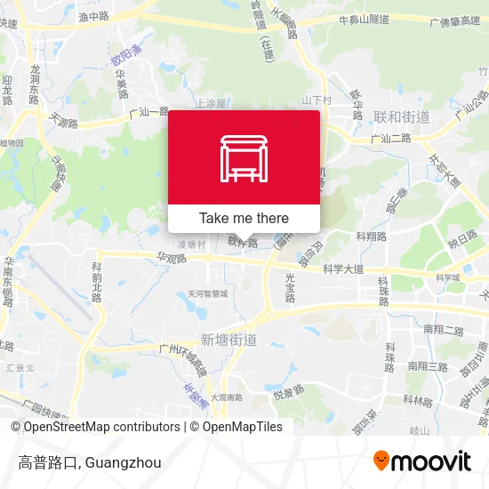 高普路口 map
