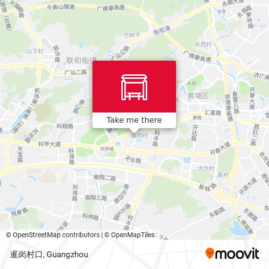 暹岗村口 map