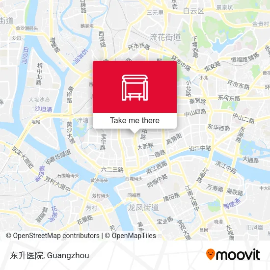 东升医院 map