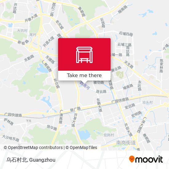 乌石村北 map