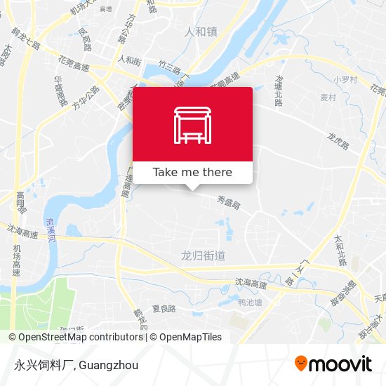 永兴饲料厂 map