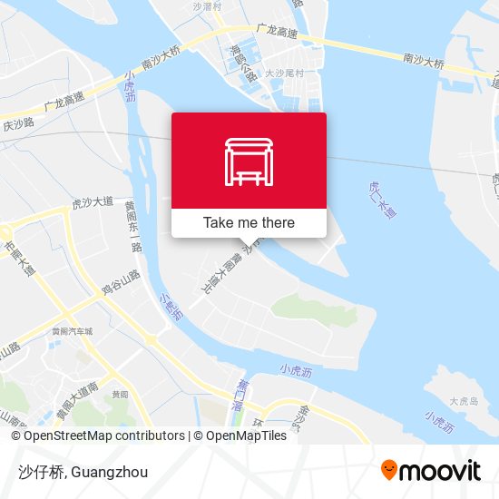 沙仔桥 map