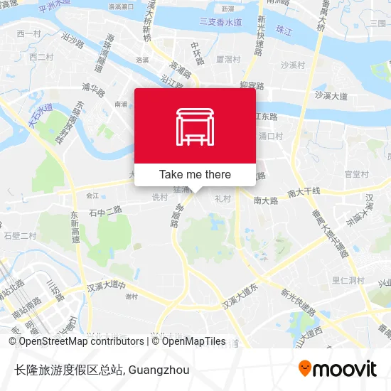 长隆旅游度假区总站 map