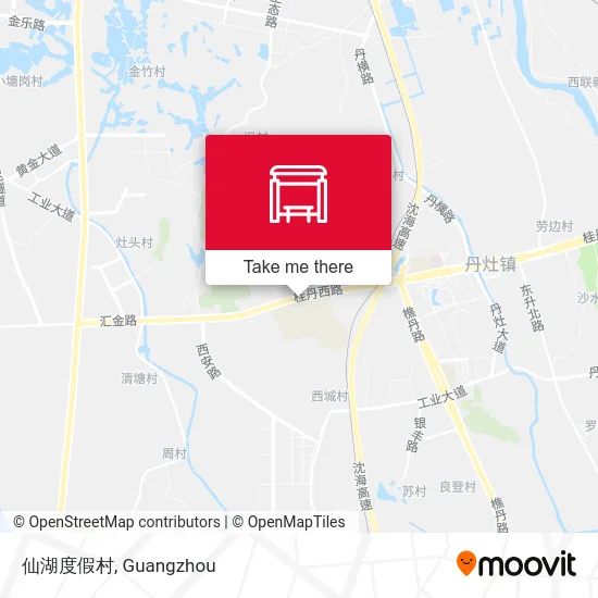 仙湖度假村 map