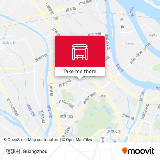 莲溪村 map